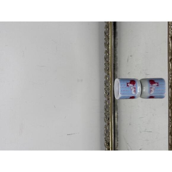 Vintage miniature candle holder Blue and Pink Kitty Cats Design West Germany - Picture 10 of 10